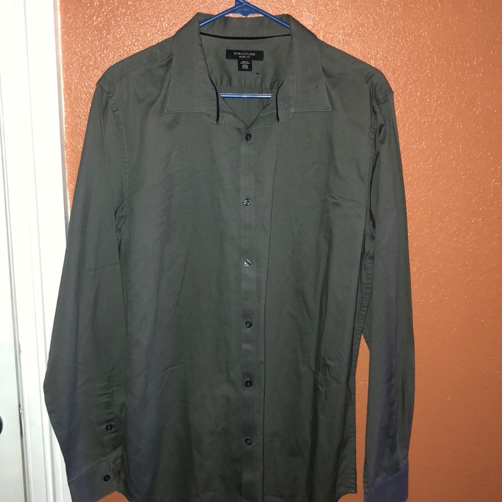 Grey dress shirt